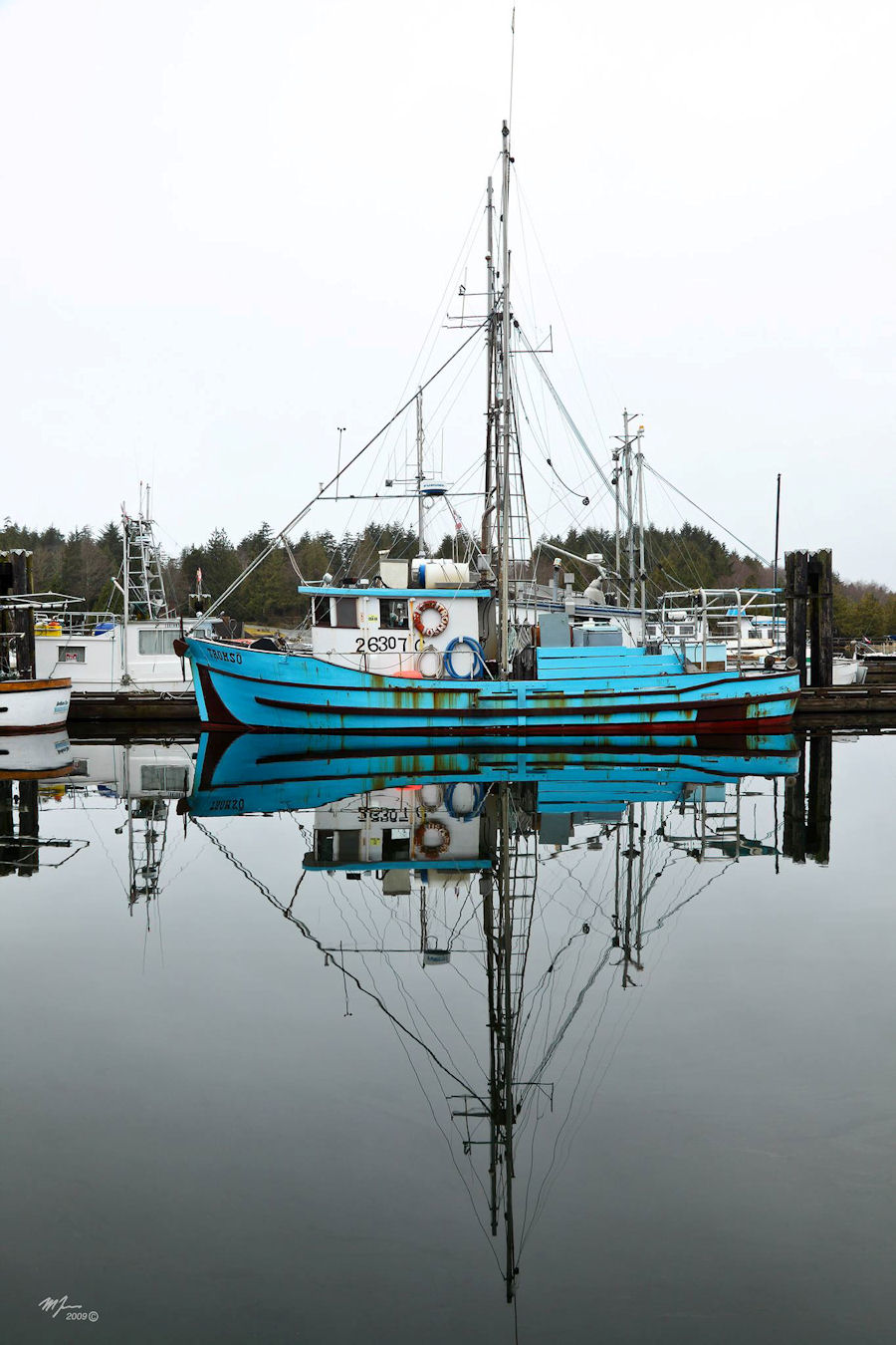 Blue Boat Ucluelet — Martin Kaspers
