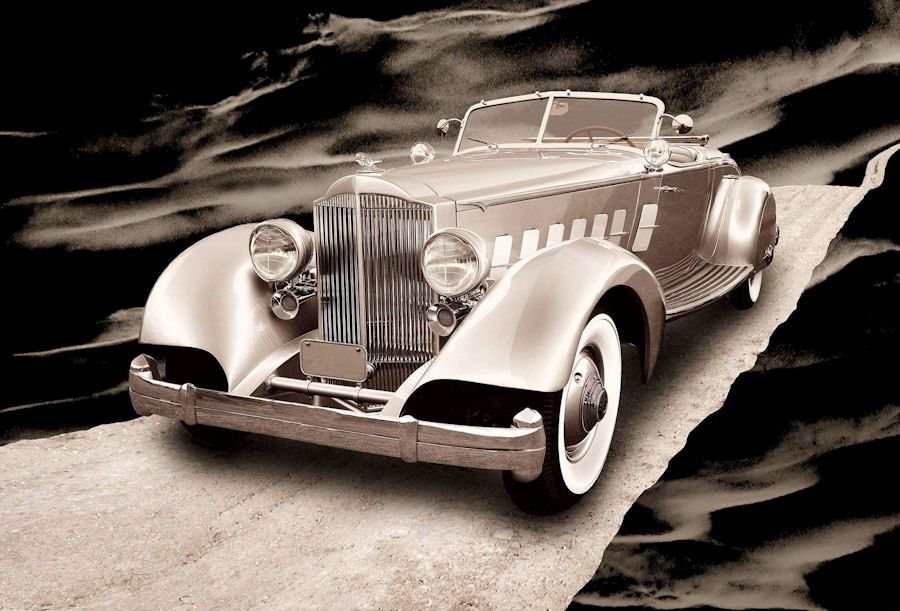 1934 Packard — Platinum Ride — Martin Kaspers